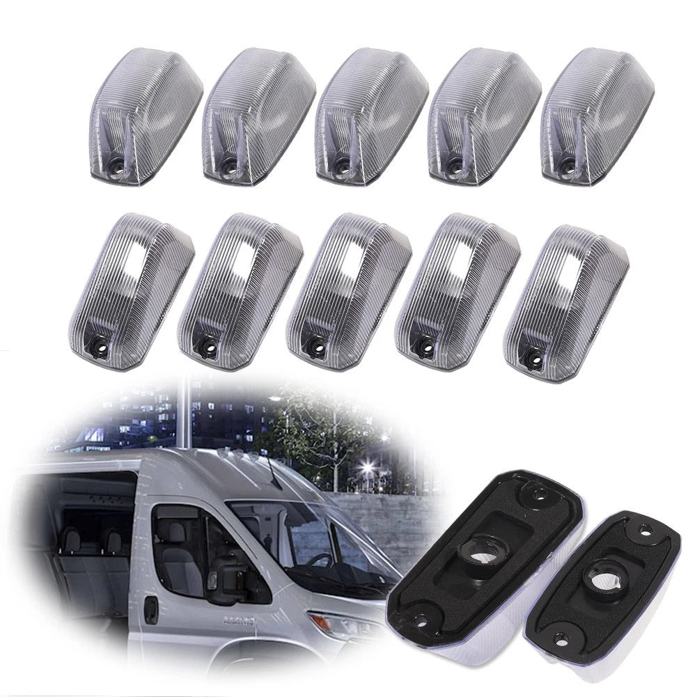 Cab Roof Running Light Housings for Dodge RAM Promaster (2014–2023)