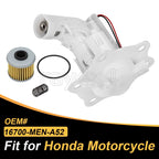 Fuel Pump w/Oil Filter for Honda CRF250R CRF250RX CRF450R CRF450RX (2004–2023) 16700-MEN-A52