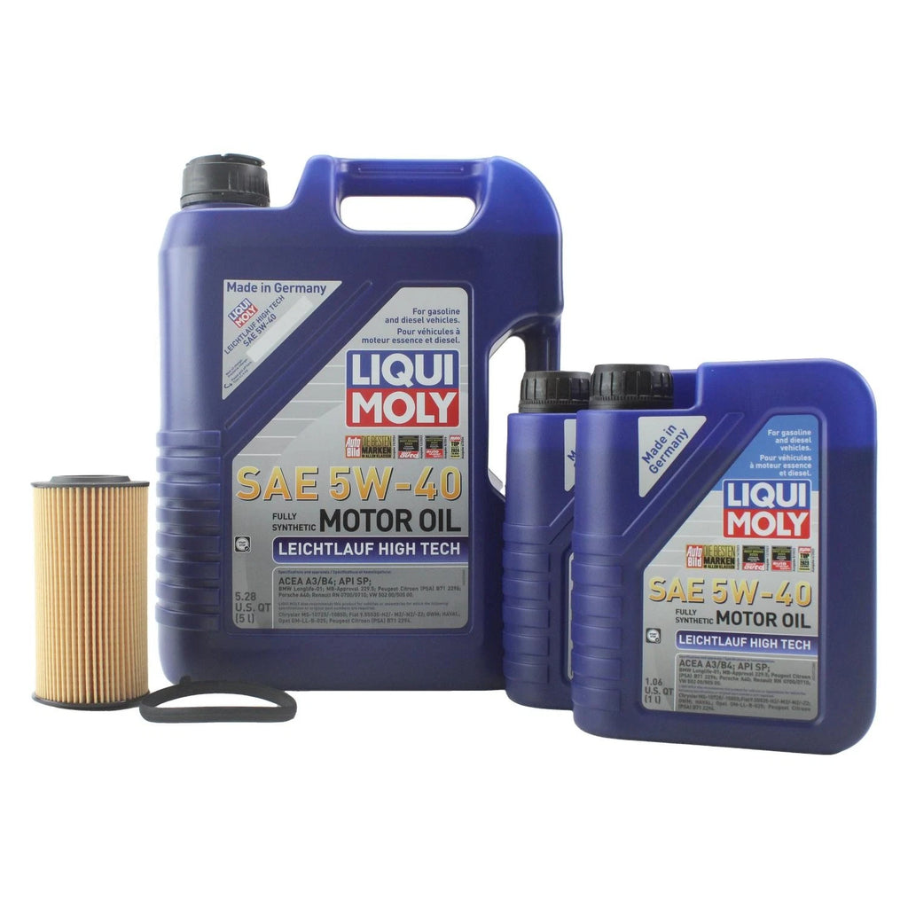 Oil Change Kit 7L Liqui Moly 5W-40 for Audi CEPB (2000–2023)