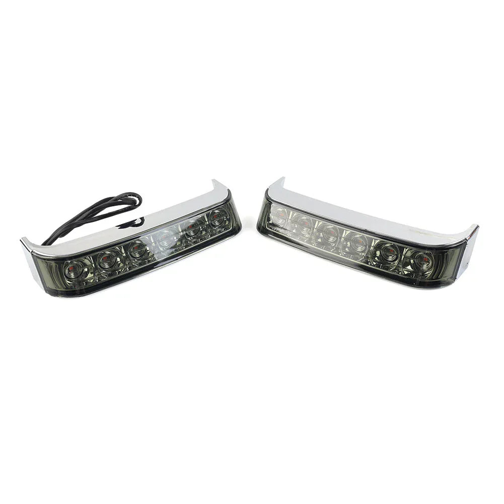 LED Saddlebag Run/Brake/Turn Light Lens for Harley 2009-2013