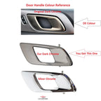 Right Inner Door Handle Dark Chrome for Ford Ranger (2011–2022)