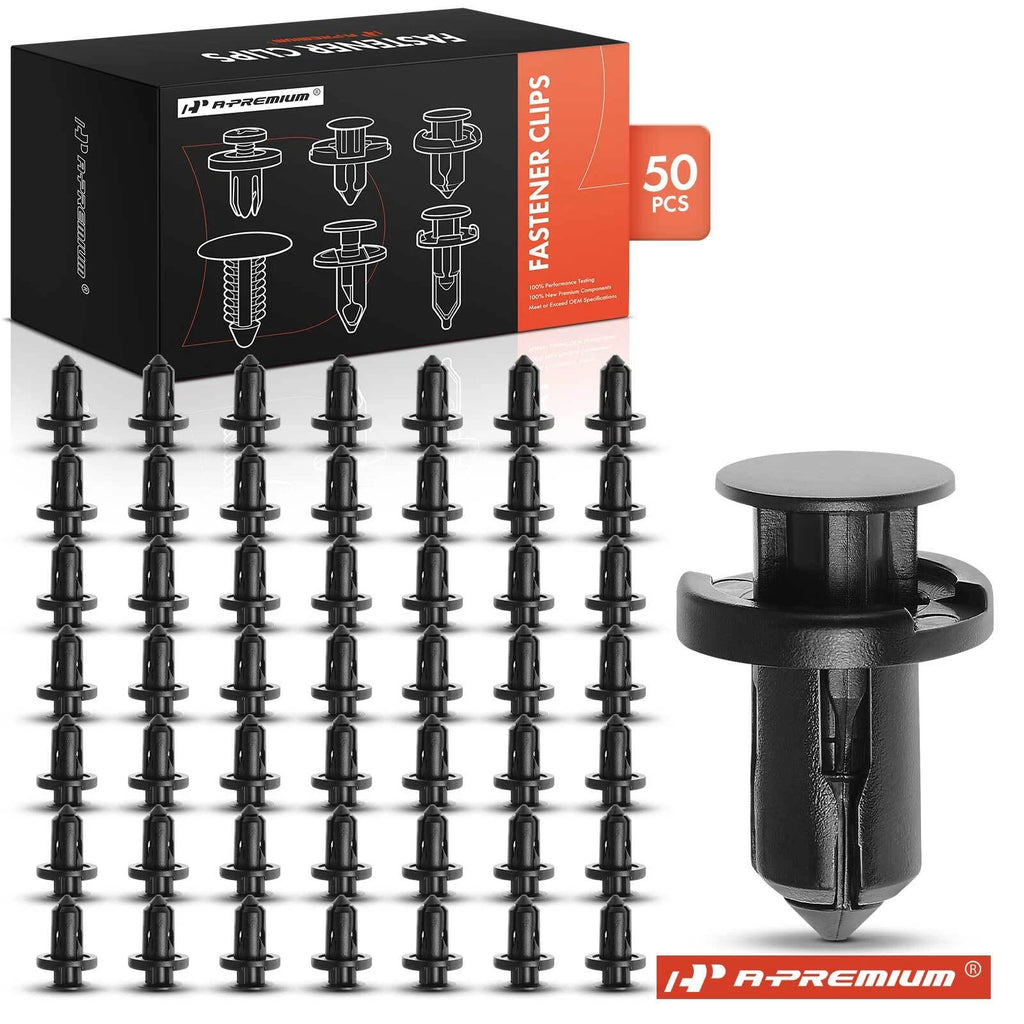50x Nylon Clip Splash Shield Retainer for Nissan Subaru