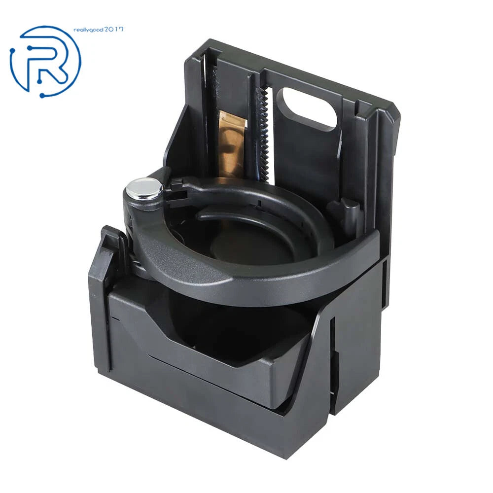 Cup Holder for Mercedes-Benz E-Class (1996–2002) Black ABS Plastic