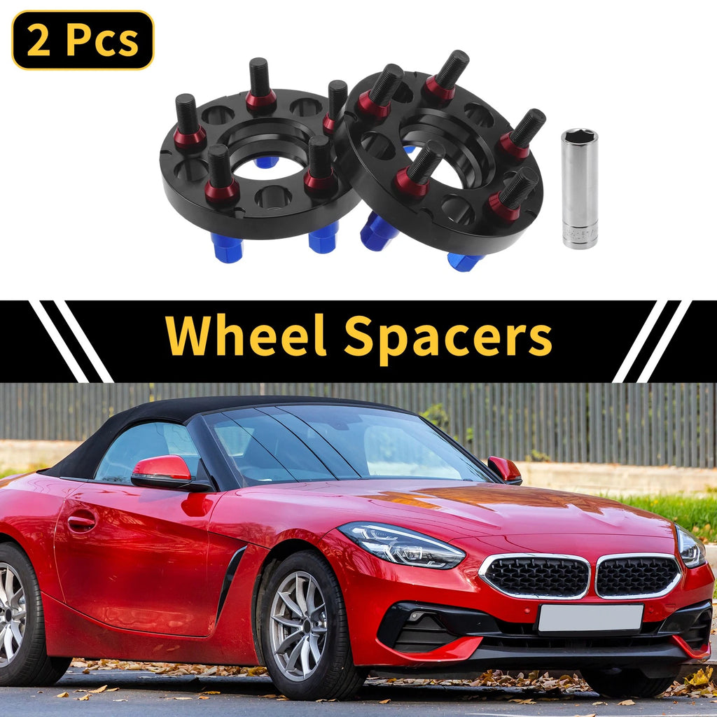 2Pcs Wheel Spacers 5x112mm 66.56mm M14x1.25 for BMW Z4 (2019–2023)