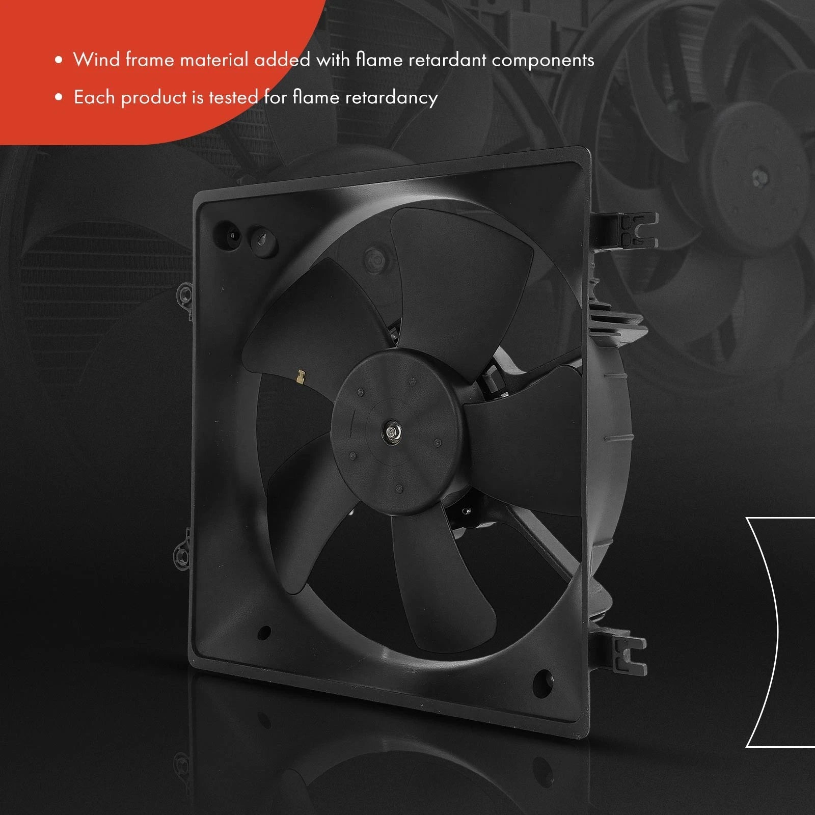 Radiator Cooling Fan Assembly with Shroud for Dodge Avenger (1998-2000)