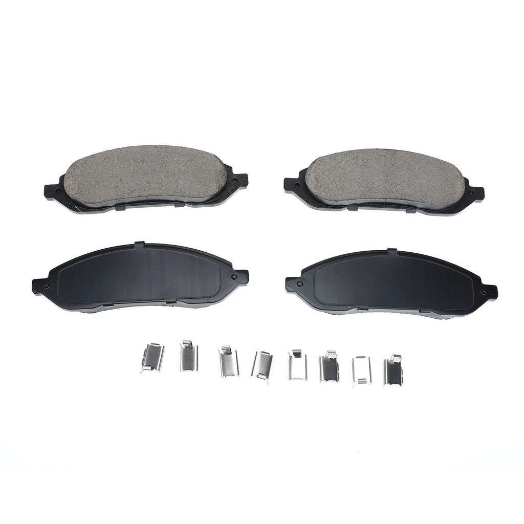 Set of 4 Front Ceramic Brake Pads for Ford Freestar Mercury Monterey (2004–2007)