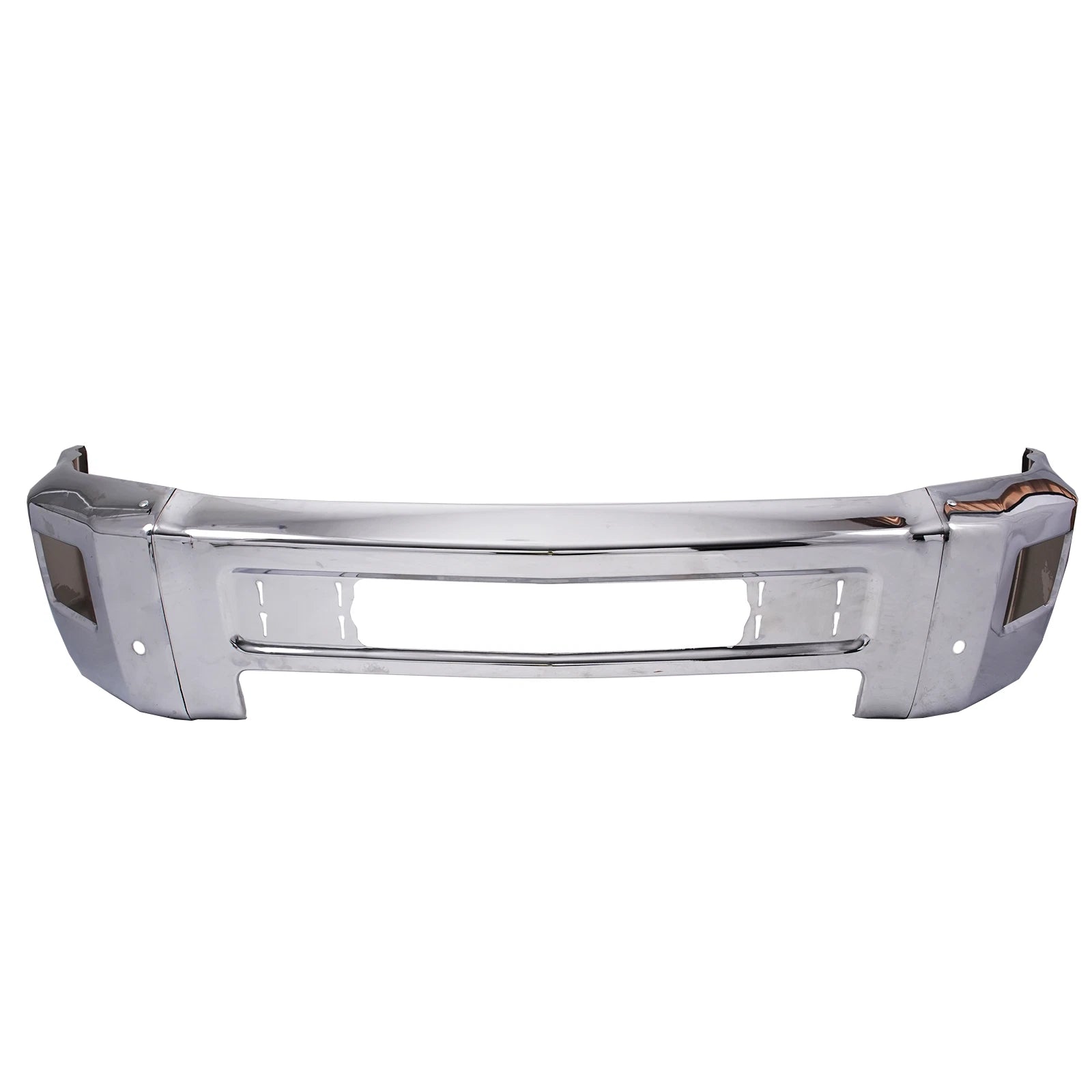 Front Bumper for Chevy Silverado 2500 HD (2015–2019) Chrome with Fog Light Holes