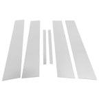 Set of 6 Door Pillar Window Trim for Dodge Charger (2011–2014) Chrome