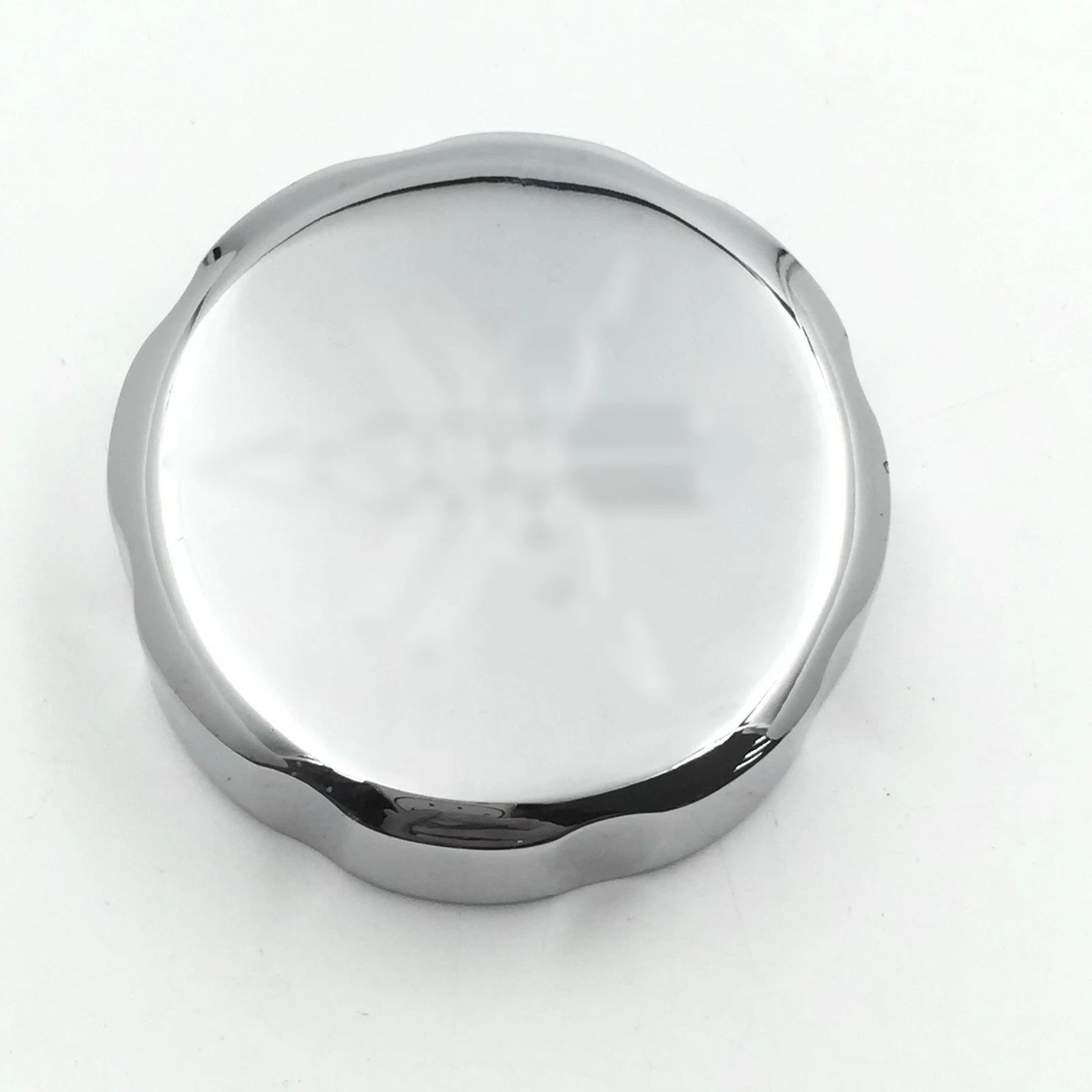 Chrome Front Master Cylinder Fluid Reservoir Cap Cover for Yamaha YZF R1 R6 (2000–2023)