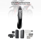 Front Fender Mudguard for Ducati Desert X (2022–2024) Black