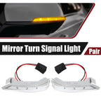 2X LED Mirror Turn Signal Lights for Chrysler (68052078AA, 68052079AA)