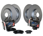 Front Rear Brake Kit Disc for Chrysler Dodge Ram VW (Bosch QuietCast)