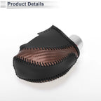 1 Pc Gear Shift Knob Cover for Subaru Impreza (2017–2023) Brown Carbon Fiber