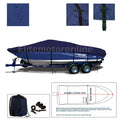 Deck Boat Cover for 24' - 25.5' I/O Deckboats (Waterproof)