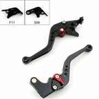 Short Brake Clutch Levers for Aprilia RSV4/RSV4 Factory (2009–2014) Black