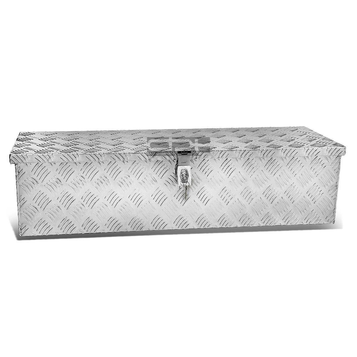 Aluminum Chrome Underbody Tool Box for Pickup Truck (39" x 13" x 10")