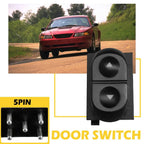 Single Window Power Switch Button for Ford Mustang (1994–2004) F4ZZ-14529-A