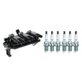 Set of 6 Hitachi Ignition Coils & NGK Platinum Spark Plugs for Tucson Sportage (2005–2010)