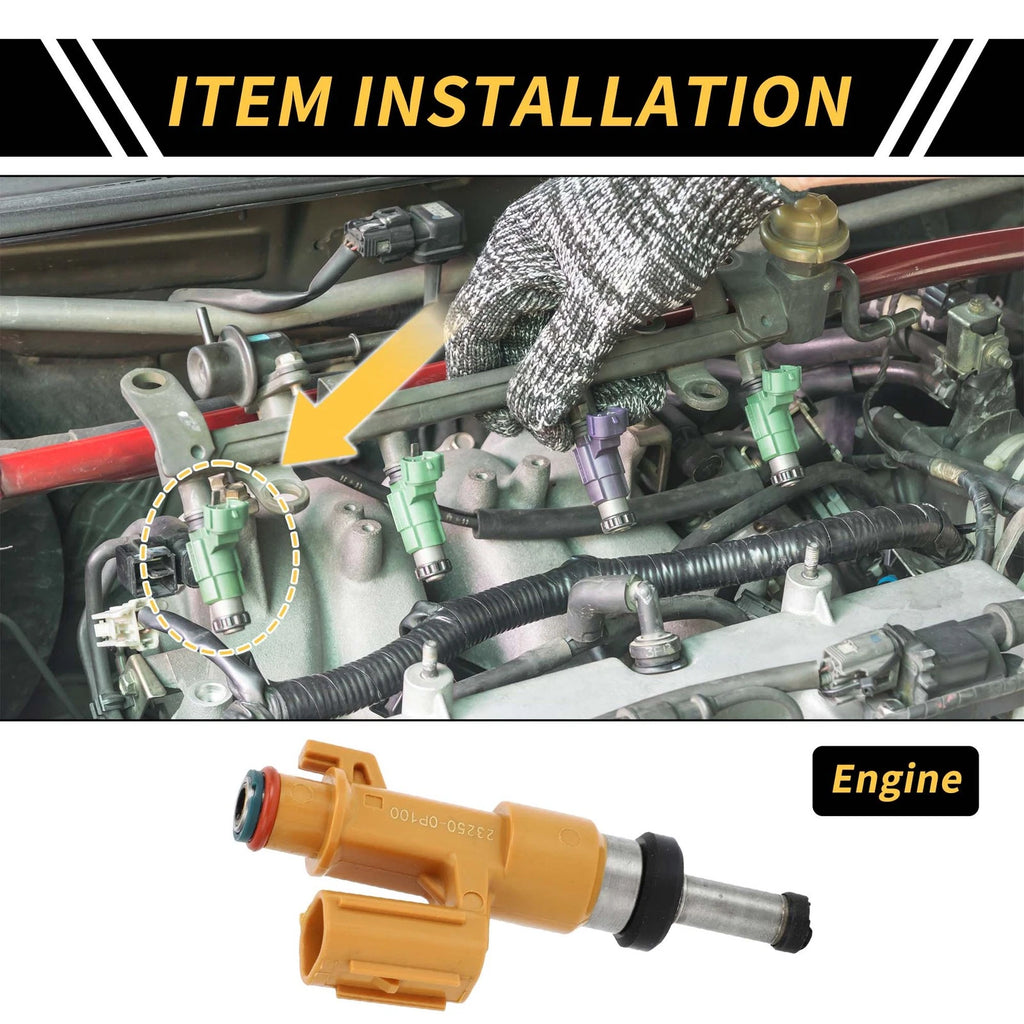 Fuel Injector for Toyota Highlander (2016–2022) No. 2320909330, 12 Holes