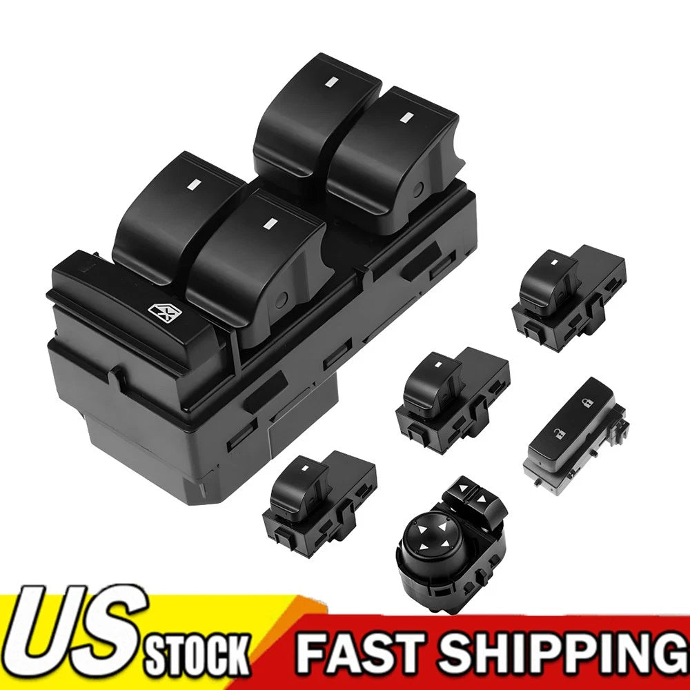 Window Switch Set for Chevrolet GMC (2007â2013) Left & Right