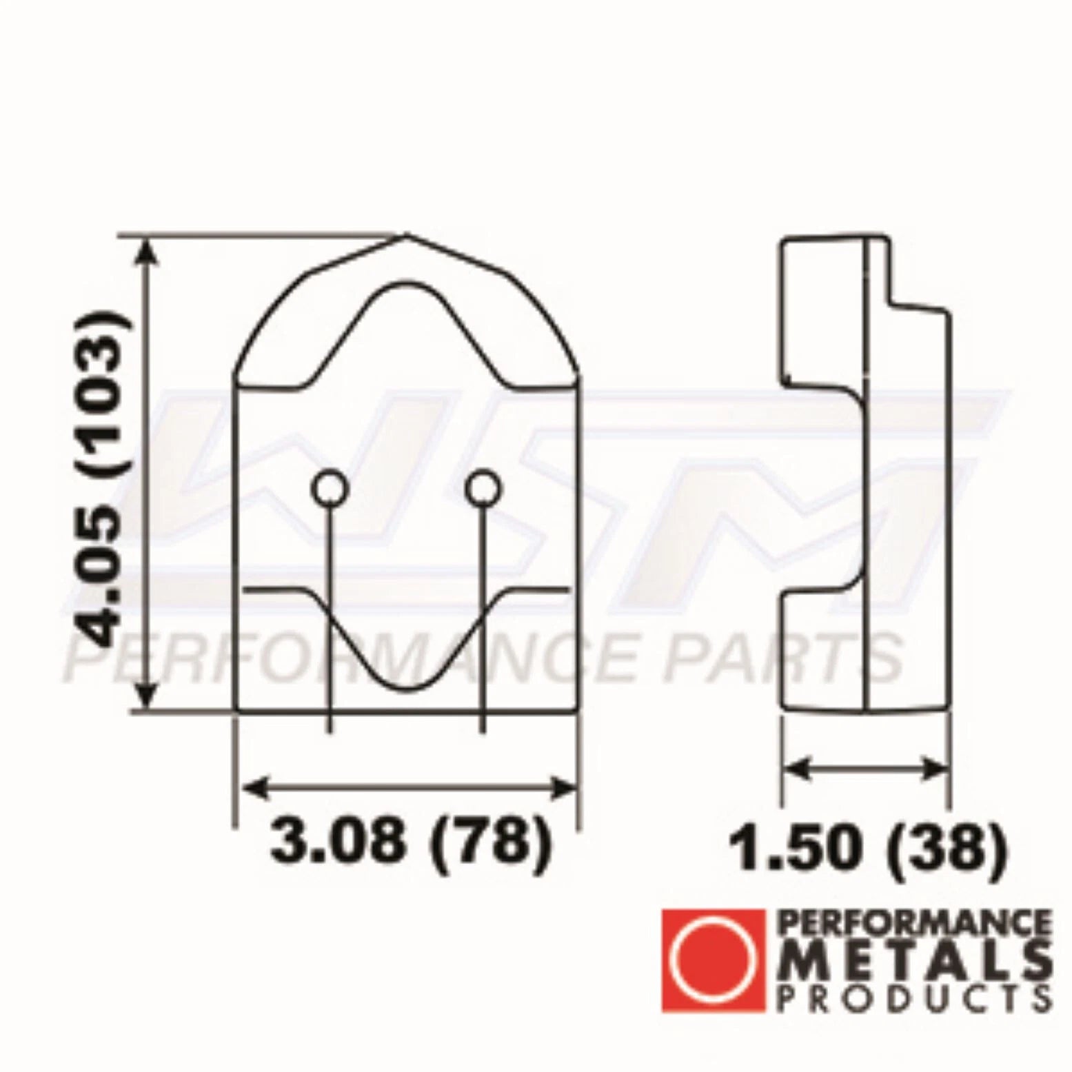 WSM Gimbal Anode for Mercruiser Alpha I / Alpha I Gen Two (PMC00045A)