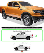 Set of 2 Side Armor for Ford Ranger SuperCrew Cab (2019-2026)