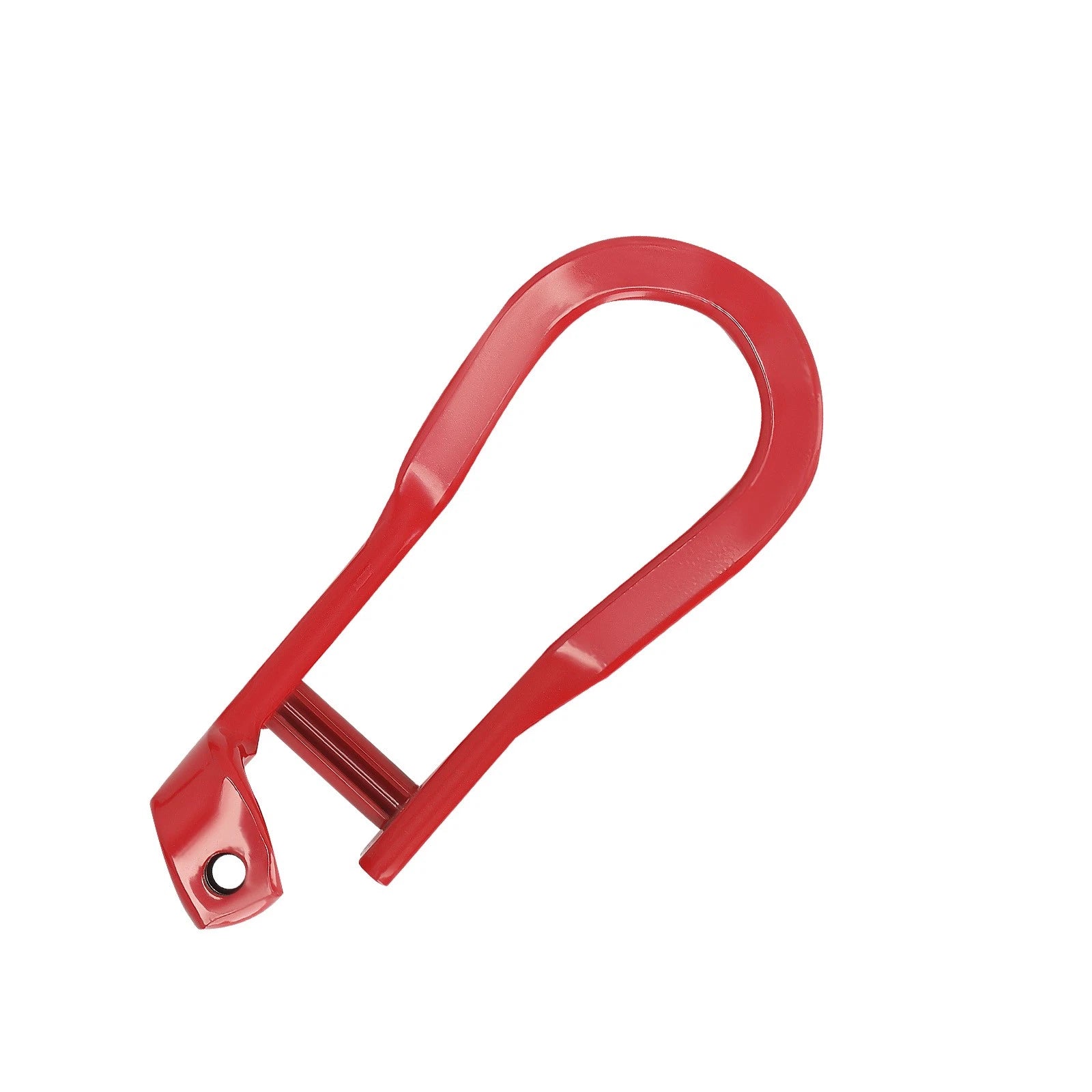 2X Red Front Tow Hooks for Silverado Sierra 2500HD 3500HD (2015–2019)