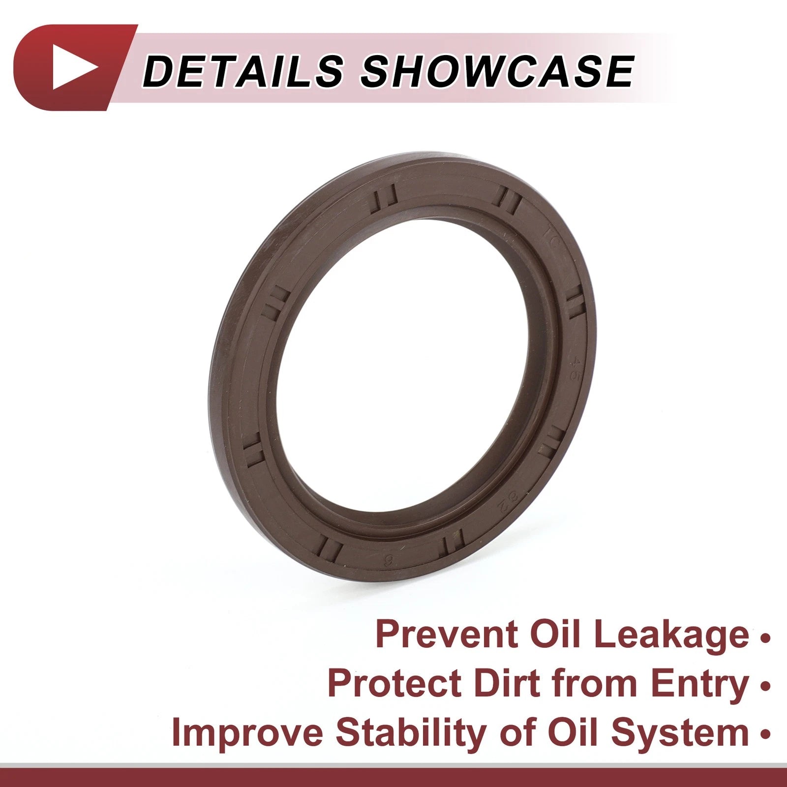1 Pc Crankshaft Oil Seal for Hyundai Genesis, Kia K900 (No. 21352-3C600)