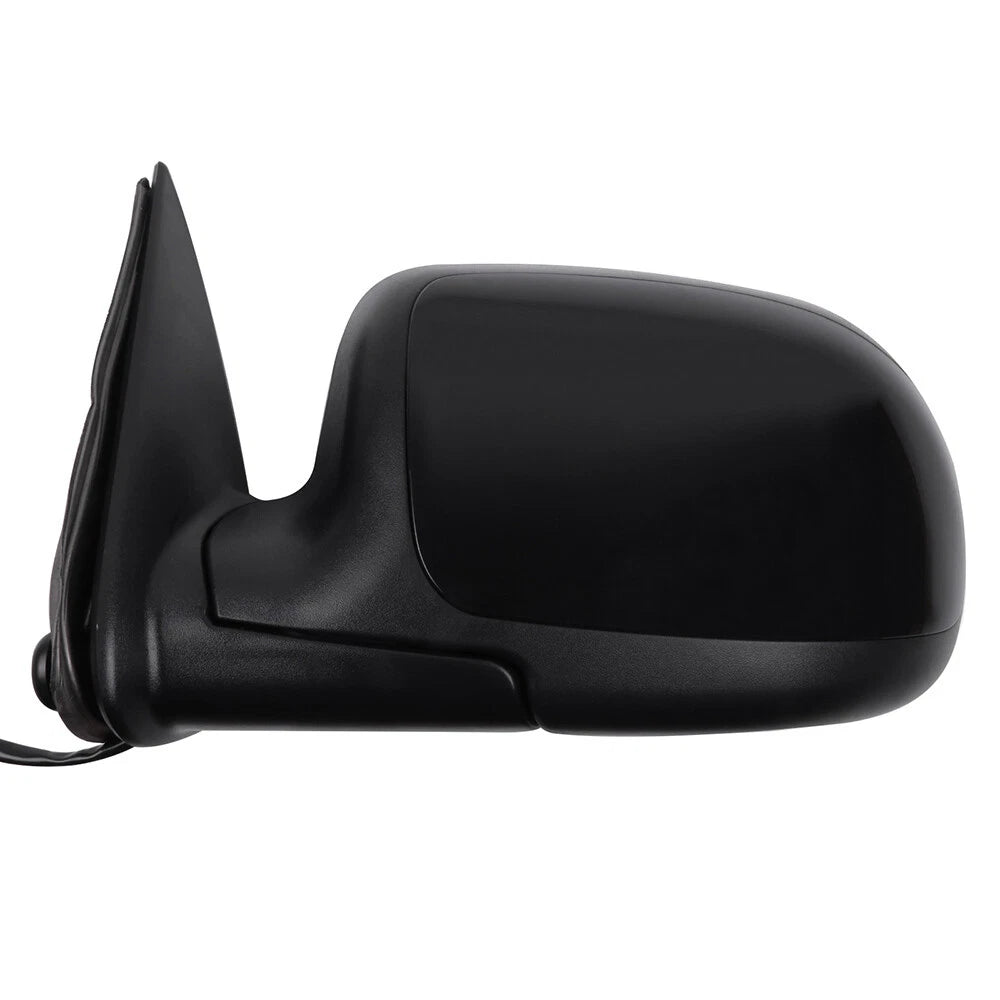 Set of 2 Power Heated Black Side Mirrors for Chevy GMC Yukon (2000-2002)