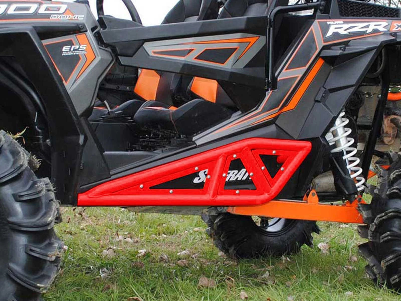 SuperATV Heavy Duty Rock Slider Nerf Bars for Polaris RZR XP 1000 (2014–2023)
