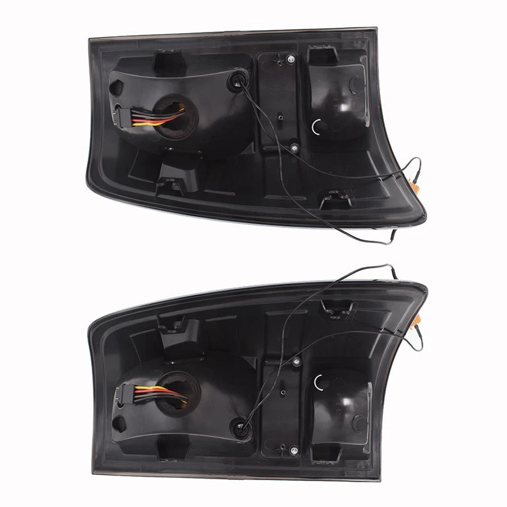Black Tail Light Brake Reverse Lamps for Dodge Ram 1500 (2009–2018)
