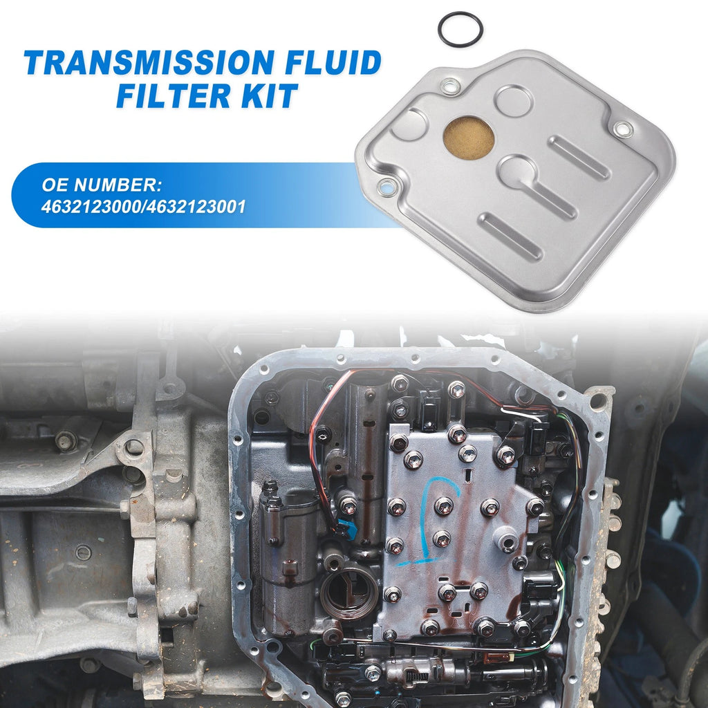 Transmission Fluid Filter Oil Pan for Hyundai A4CF2 A4CF1 (No.4632123000)