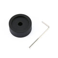 32mm Black Aluminum Potentiometer Volume Knob for 6mm Shaft