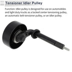 Drive Belt Idler Pulley for BMW 330d (1999–2010) No. 11282248483 Black