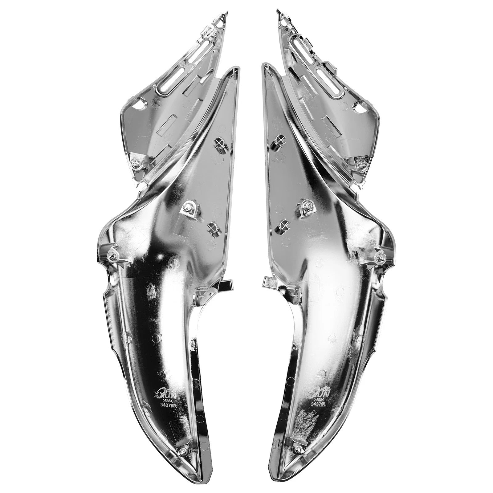 Side Frame Panel Protector Fairings Cover for Kawasaki Z900RS (2018–2024) Chrome