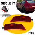 2X Red Lens Rear Side Marker Light Housings for Mazda Miata MX-5 (2016–2023)