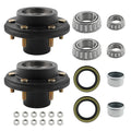 Pair Trailer Hubs for Mobile Home (6000 6 Lug 6x5.5)