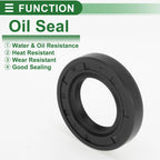 Set of 5 Oil Seal Rotary Shaft Seal NBR Rubber 22x38x7mm