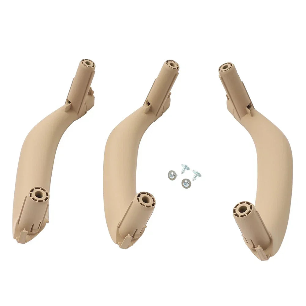3 x Interior Door Pull Handle Trim Cover for BMW X5 X6 F15 F16 (2014-2018)