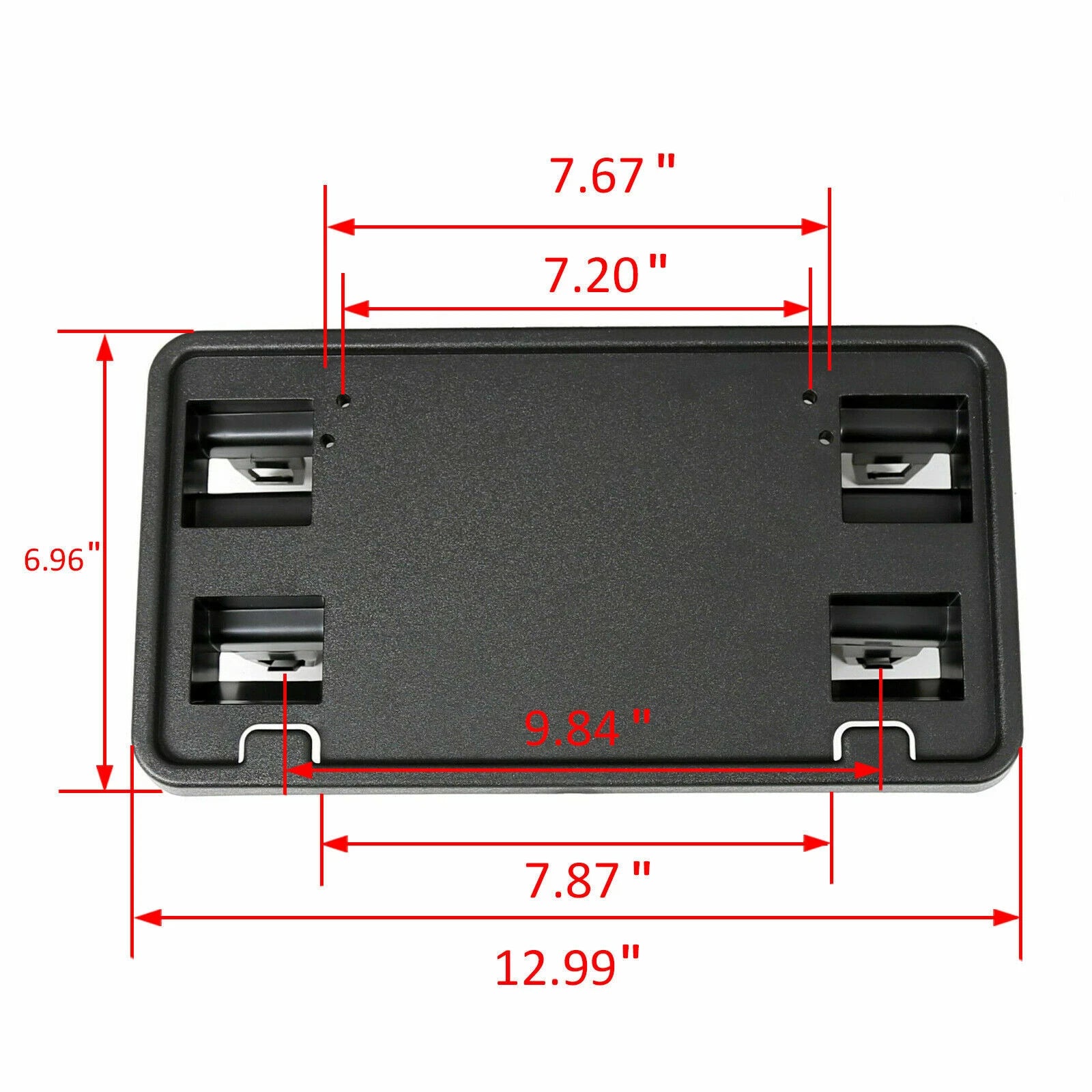 Front Bumper License Plate Frame Bracket for Ford F150 (2015-2017)