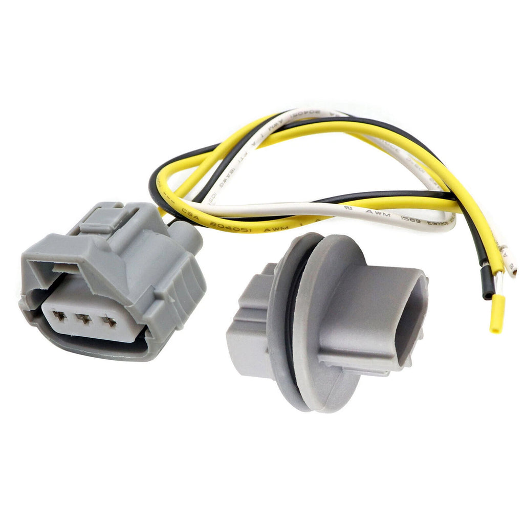 Turn Signal Light Connector Plug Harness & Bulb Socket for Toyota Tundra (2007–2021)