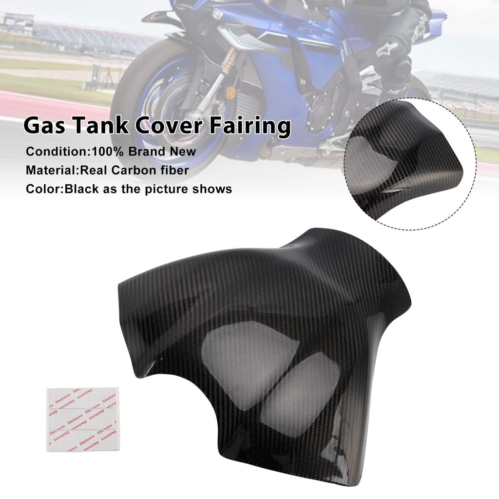 Carbon Fiber Tank Cover Fairing for Yamaha YZF-R1 R1M R1S (2015–2025)