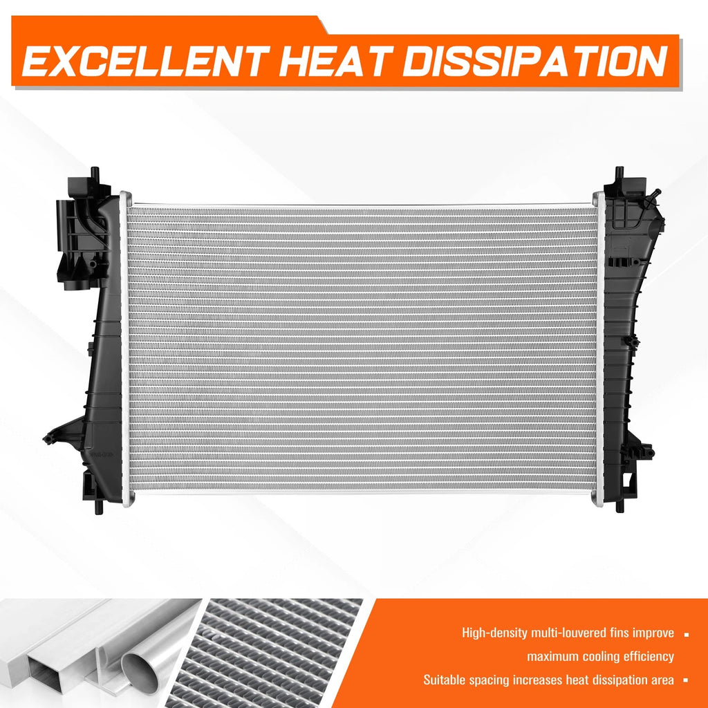 Aluminum Core Radiator for Chevy Sonic MT 1.4L Turbo (2012–2019) DPI-13680