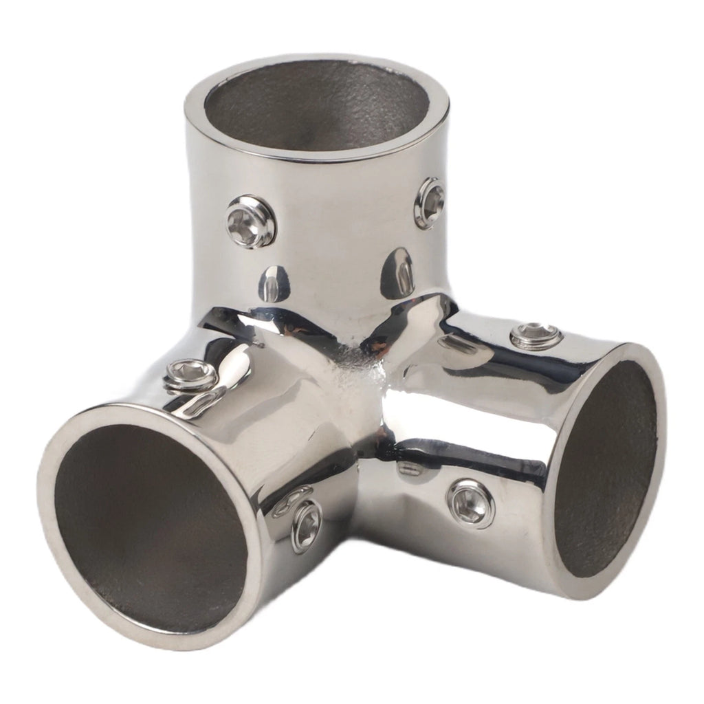 90 Degree Marine Pipe Fittings for 316 Stainless Steel Tee Elbows (22/25/30/32mm)
