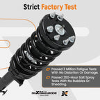 Set of 2 Front Struts w/ Coil Springs & Sway Bar Link for Honda Accord (2008–2012)