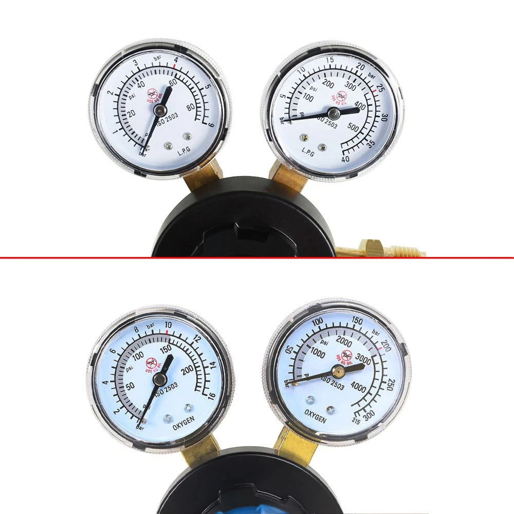 Dual Welding Gas Gauges for Automotive Use