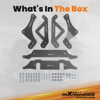 2" Lift Kit Brackets for Polaris RZR S 900 / 4 900 (2015–2016)
