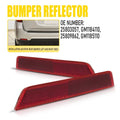 2X Rear Bumper Reflector Light Lamp LH & RH for Chevrolet Equinox (2010–2017)