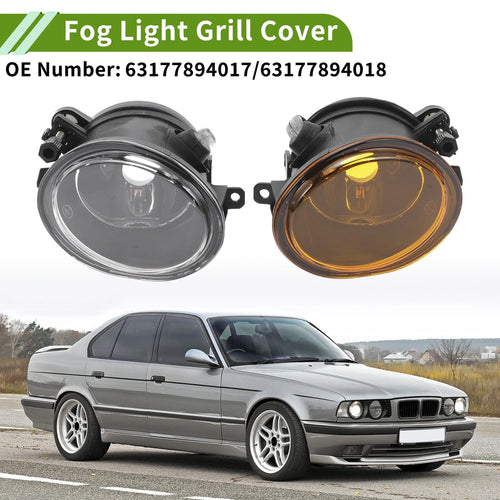 1 Pair Fog Light Grills for BMW M5 (No. 63177894017/63177894018)