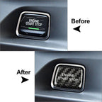 Carbon Fiber Engine Start Stop Button Cover for Chevrolet Camaro (2010-2023)